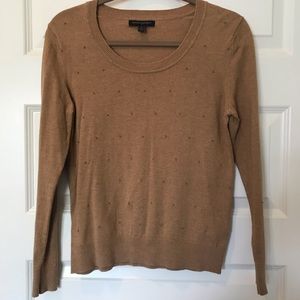 Camel Crewneck Sweater